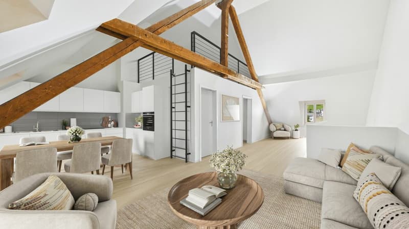 Frisch renovierte 3.5-Zimmer-Wohnung mit viel Licht und modernem Wohnkomfort (1)