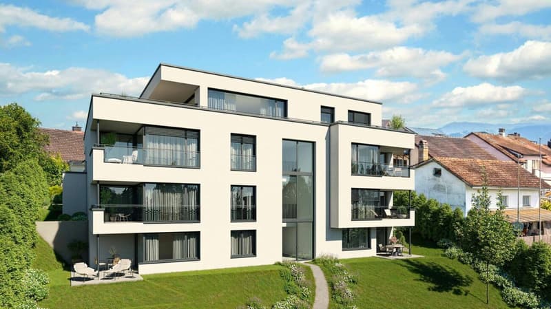 Grosszügige 3.5-Zimmer-Wohnung mit Terrasse und Loggia (2)