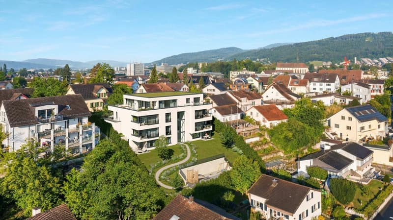 Moderne 4.5-Zimmer-Maisonettewohnung mit privatem Garten (3)