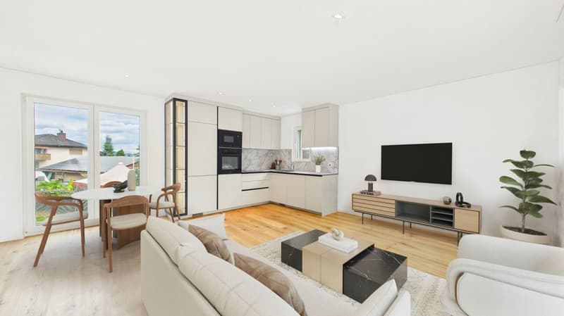 Grosszügiges 4.5-Zimmer-Doppeleinfamilienhaus in Muri (3)
