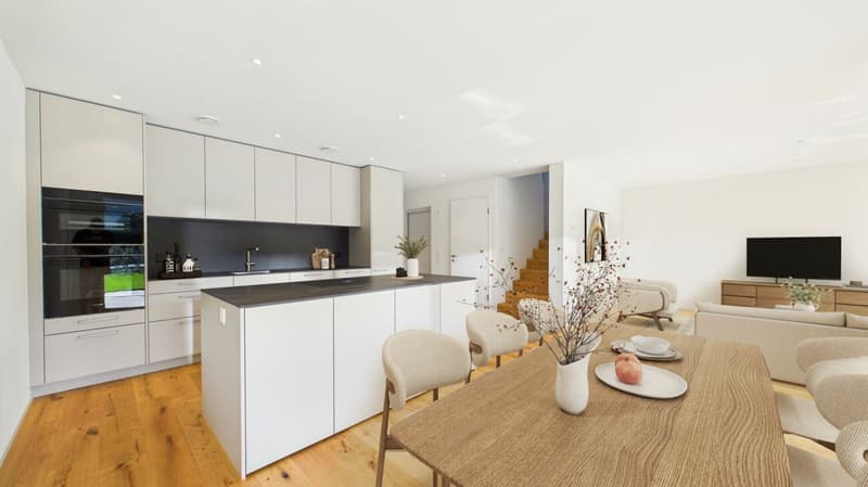 Bezugsbereites Doppeleinfamilienhaus mit grosszügigem Garten in Uznach (3)