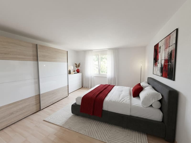 4-Zimmer-Wohnung mit Balkon & Garage in Unterkulm kaufen (9)