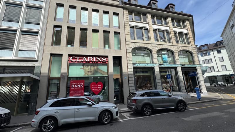Modernes Ladenlokal an der Gerbergasse 6 in Zürich – 101 m² im Erdgeschoss (1)