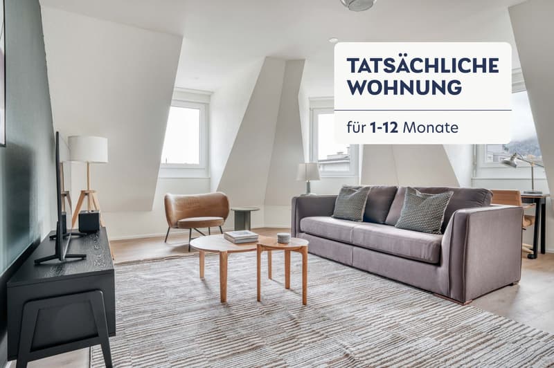 Verträumte Wiedikon 4.5 Zim.+W/T, +Lag, 3 Min. zum Markt (1)