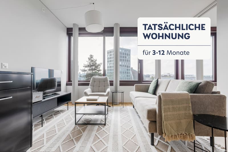 Furnished 2.5-room apartment with elevator in Basel city center (1)