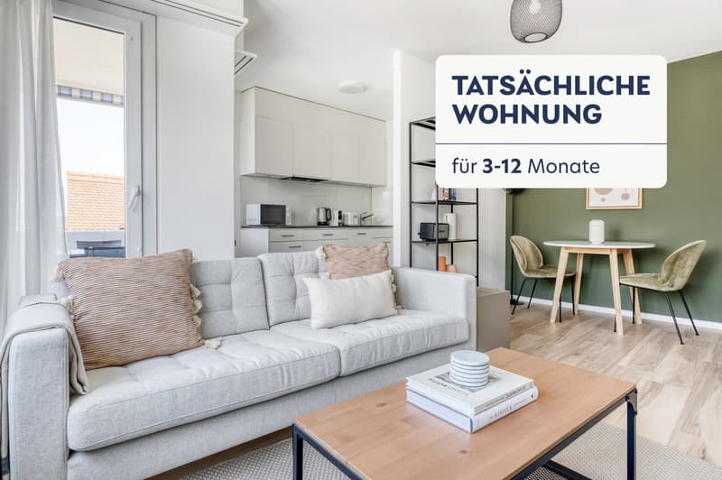 Träumerisches Iselin 2 Zim.+Lager, 1 Min. zum Markt, über Blueground (1)