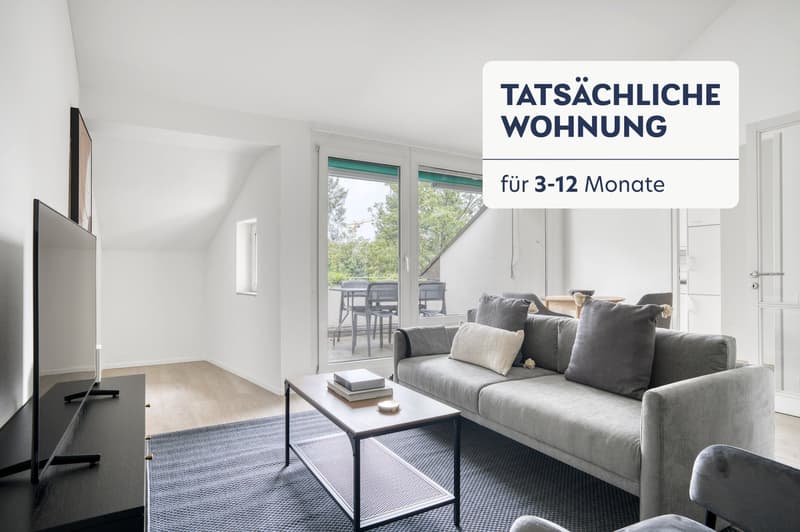 Fantastische Bruderholz 2 Zim. +Keller, nah zum BH, über Blueground (1)