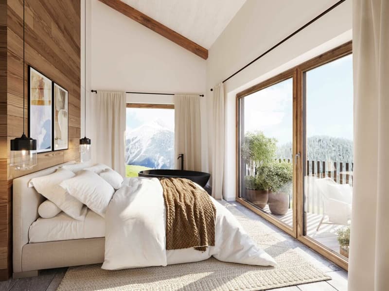 Vivere dove gli altri trascorrono le vacanze. Chalet moderno di 5,5 locali (3)