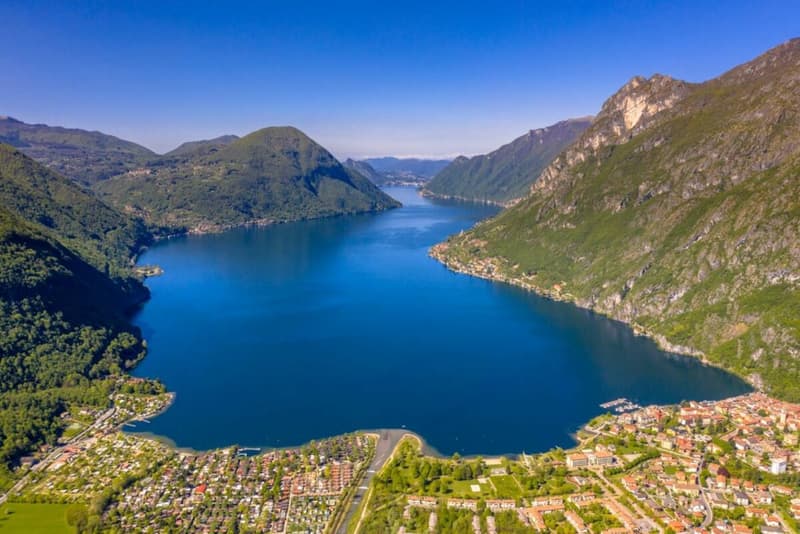 Porlezza am Luganer See