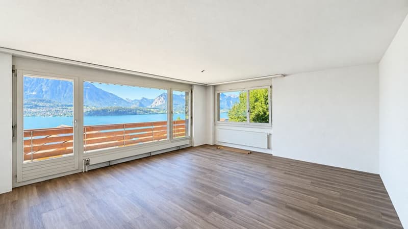 Wohnen mit See- und Bergsicht - 3½ Zimmer mit grossem Balkon in Gunten (5)