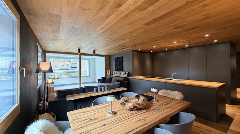 Exklusive 3-Zimmer-Wohnung in Andermatt - voll möbliert mit Designermöbeln (6)