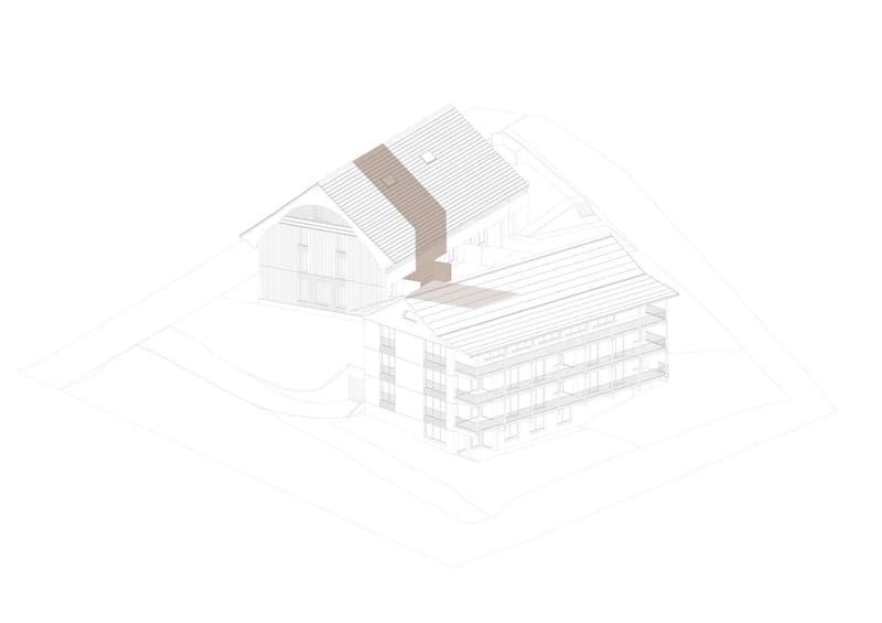 Axonometrie Haus B