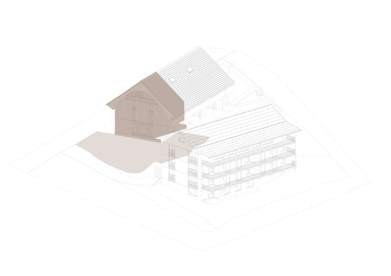 Axonometrie Haus A
