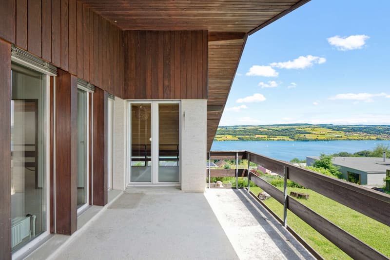 Balkon im Obergeschoss