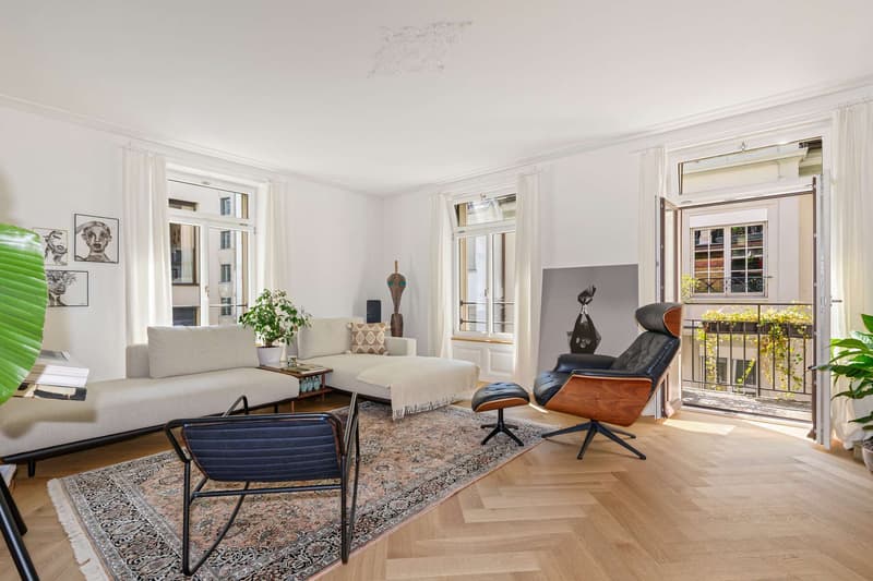 Helles Wohnzimmer
