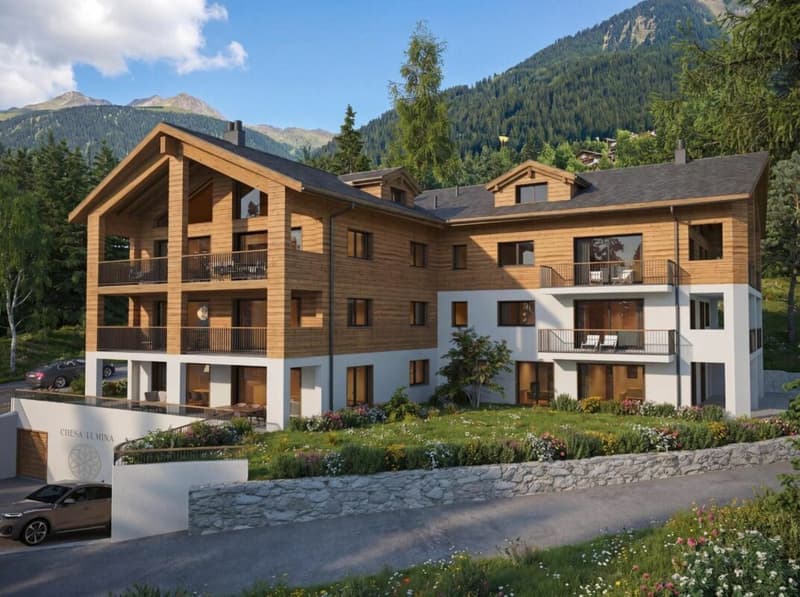Mehrfamilienhaus "Chesa Lumina" Erstwohnsitz (2)