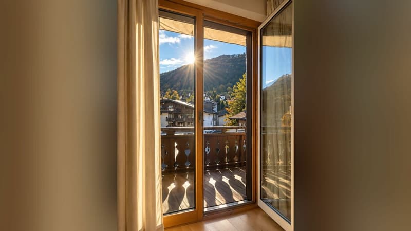 3.5 Zimmer Dachgeschosswohnung mitten im Zentrum von Klosters Platz (9)