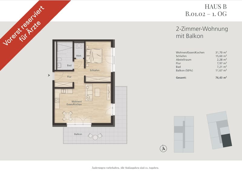 2-Zimmer Wohnung in Waldshut (4)