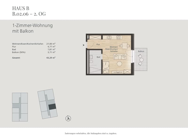 1-bedroom apartment in Waldshut (4)