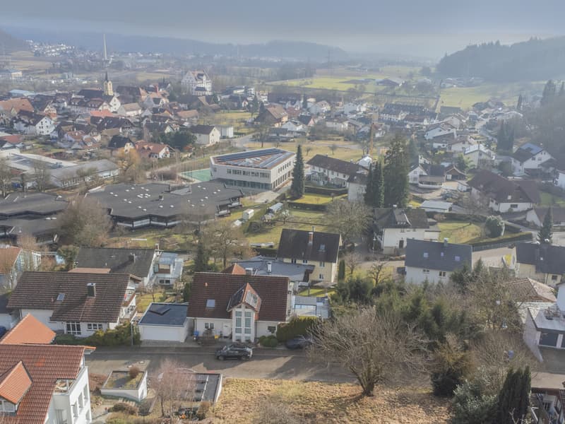 Terrain à bâtir aménagé à la frontière suisse à Gurtweil (6)