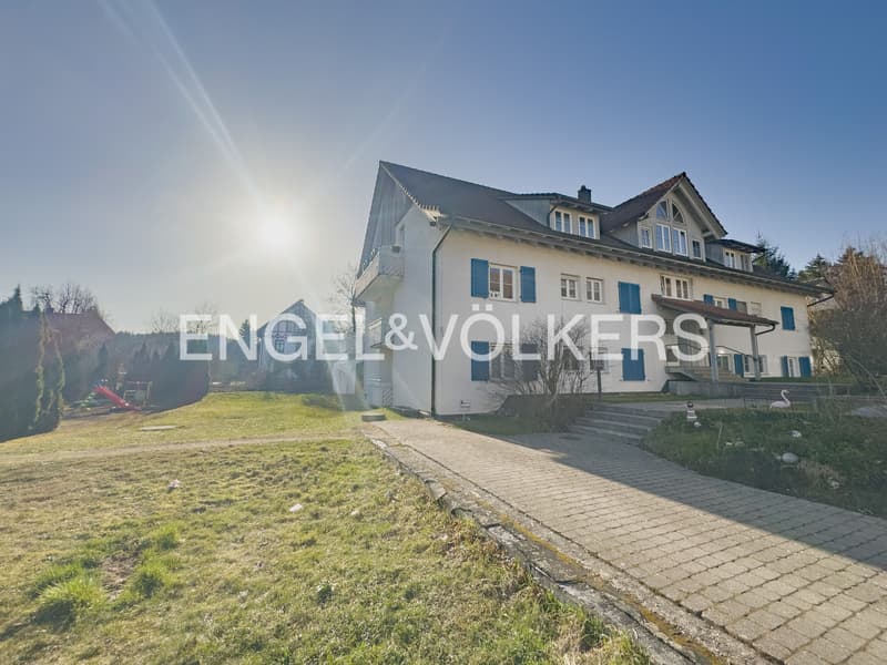 Stilvolle Maisonettewohnung mit sonnigem Balkon und Blick ins Grüne - (13)