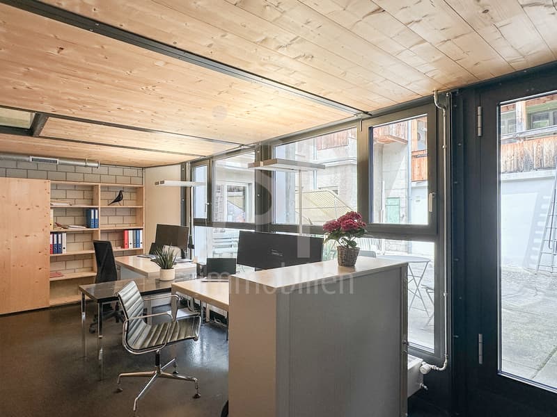 Aussergewöhnliche Arbeitsräume für Büro oder stilles Gewerbe (7)