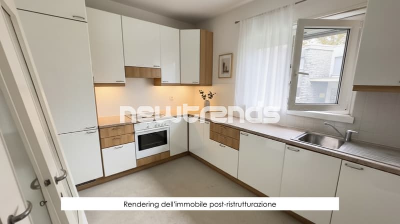 Mendrisio: palazzina a reddito con magazzino, 13 box e 5 posteggi este (5)