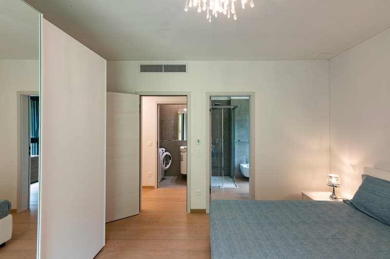 Montagnola: attico 3,5 locali con terrazza e vista lago (10)