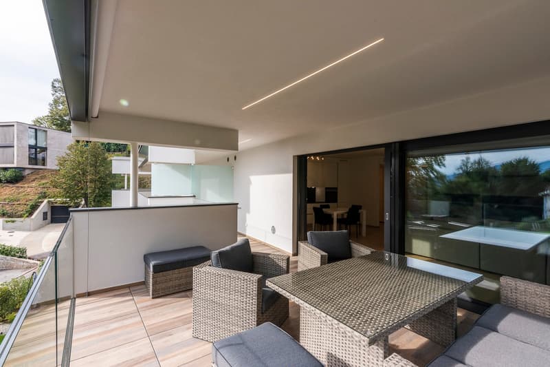 Montagnola: attico 3,5 locali con terrazza e vista lago (3)
