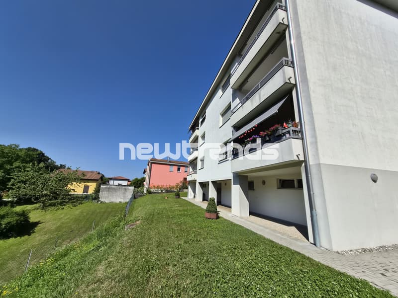 AFFITTASI 3.5 LOCALI CON TERRAZZINO E VISTA APERTA SUL VERDE (2)