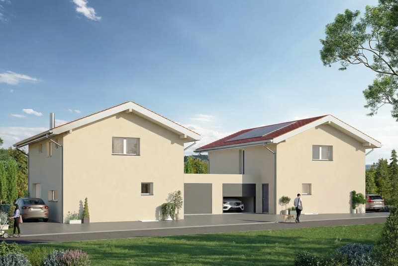 Réservées! Magnifiques villas individuelles de 5.5 pièces à Autavaux (2)
