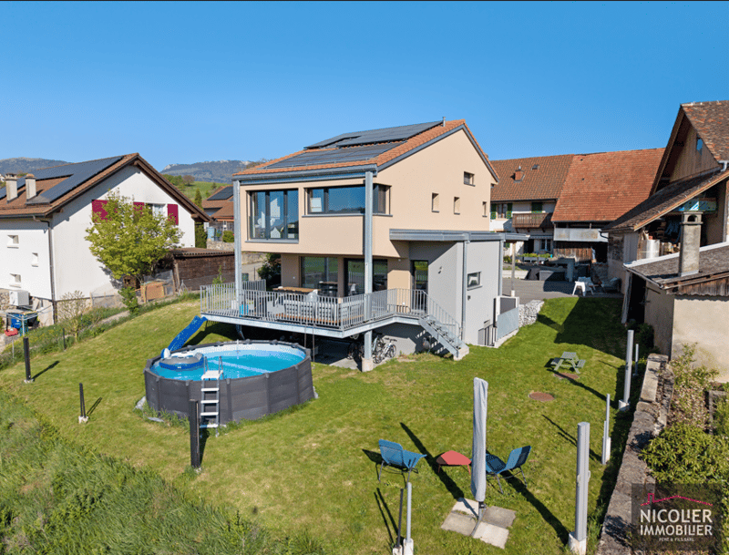 Magnifique villa moderne de 5,5 pièces à Champvent (1)