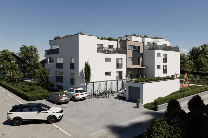 Attika-Wohnungen mit drei Terrassen (5)