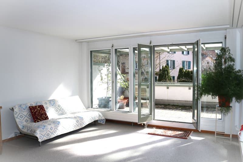 Helle Wohnung in Buchthalen mit grosser Terrasse (Garagenbox im Preis inkl.) (2)
