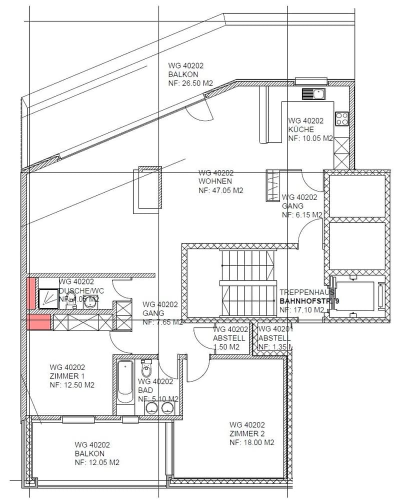 Grundrissplan