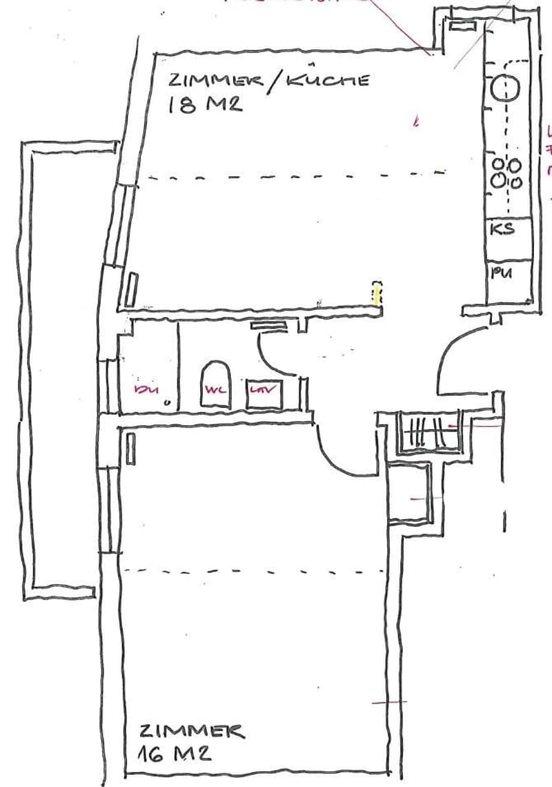Grundrissplan