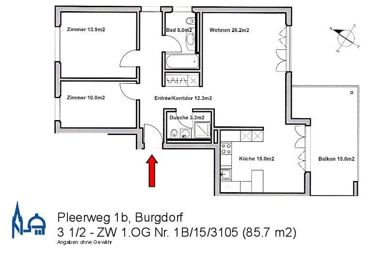 Grundrissplan