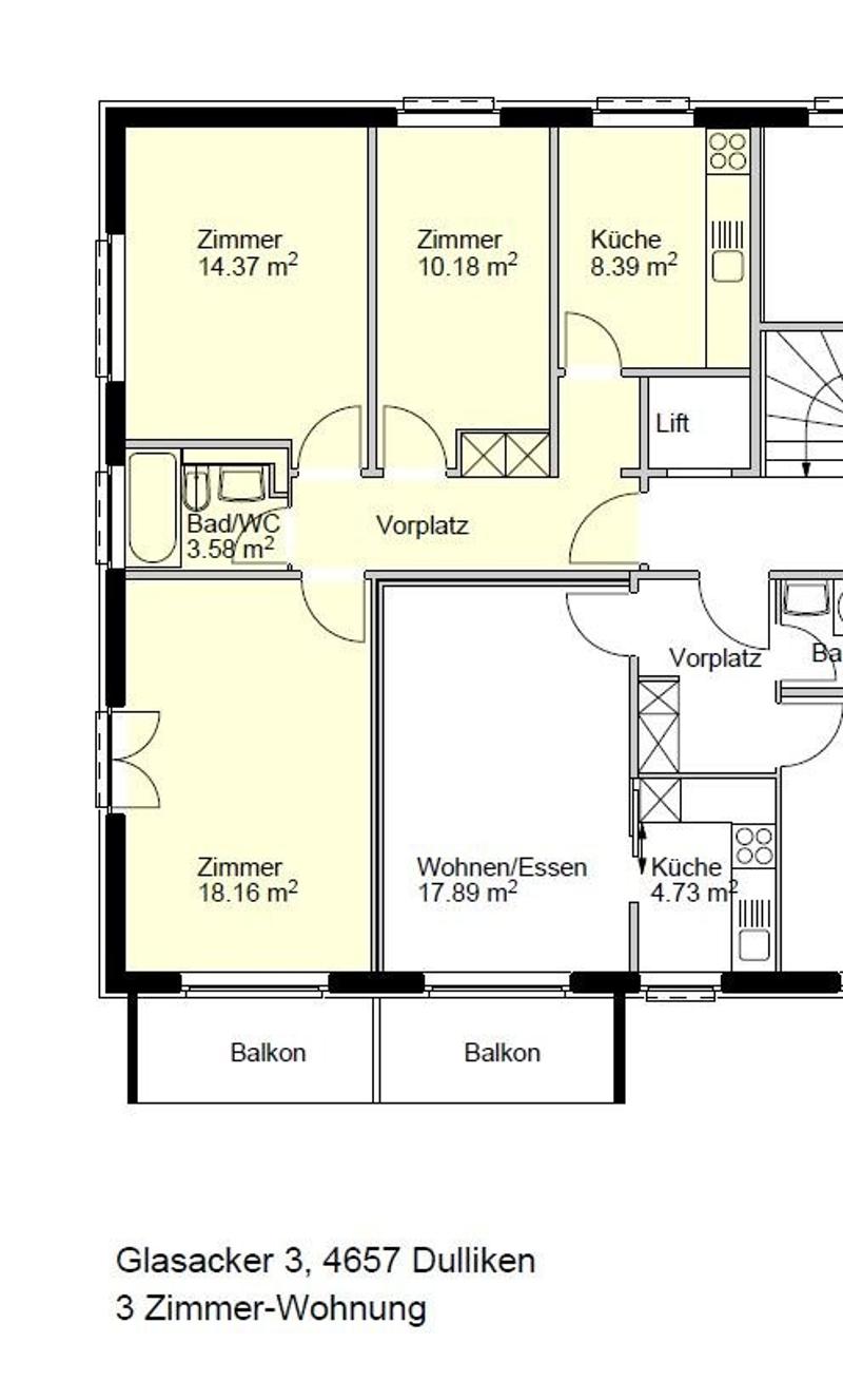 Grundrissplan