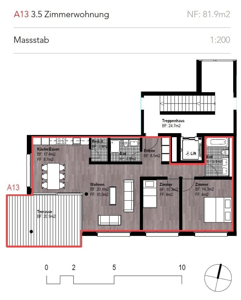 Grundrissplan