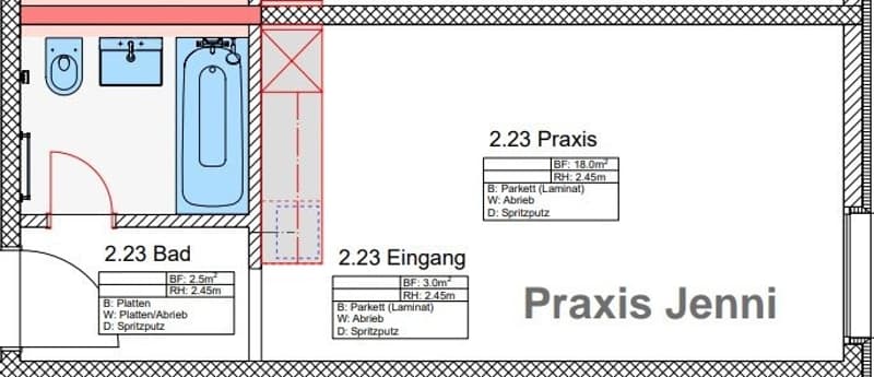 Grundrissplan