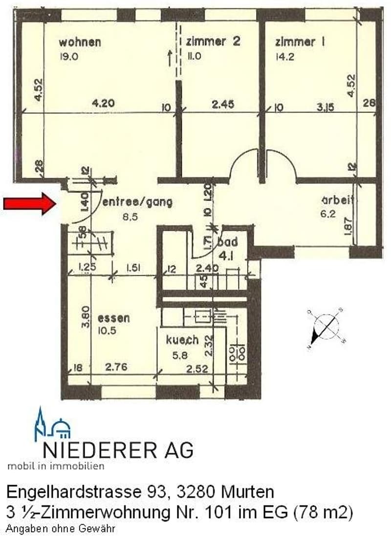 Grundrissplan