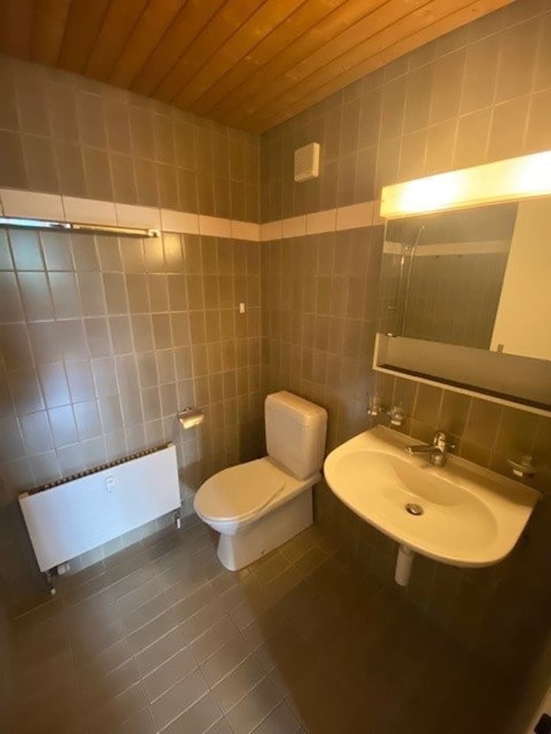 Badezimmer mit Badewanne