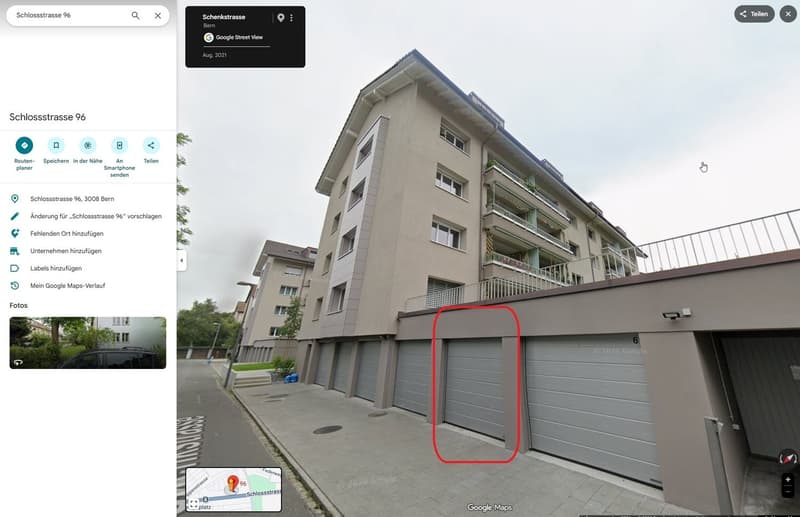 Einzelgaragenbox Nr. 5