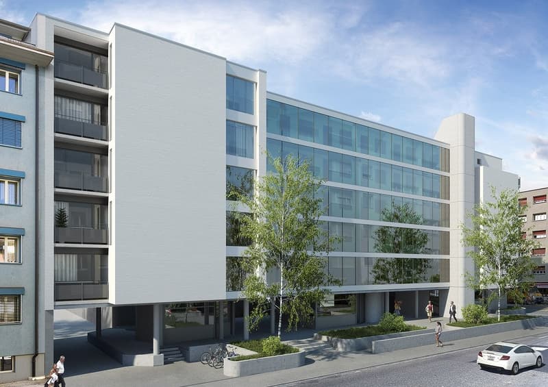 Visualisierung Fassade Nord