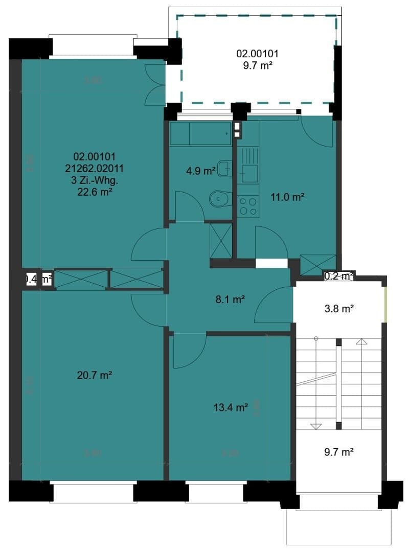 Grundrissplan