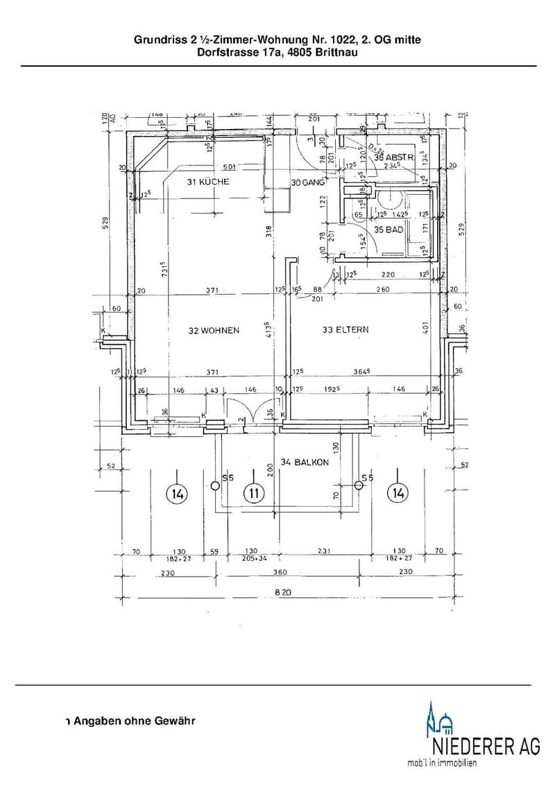 Grundrissplan