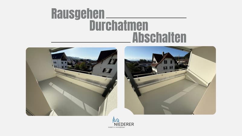 Modern wohnen: Sanierte 3½-Zimmer-Wohnung mit Balkon (6)