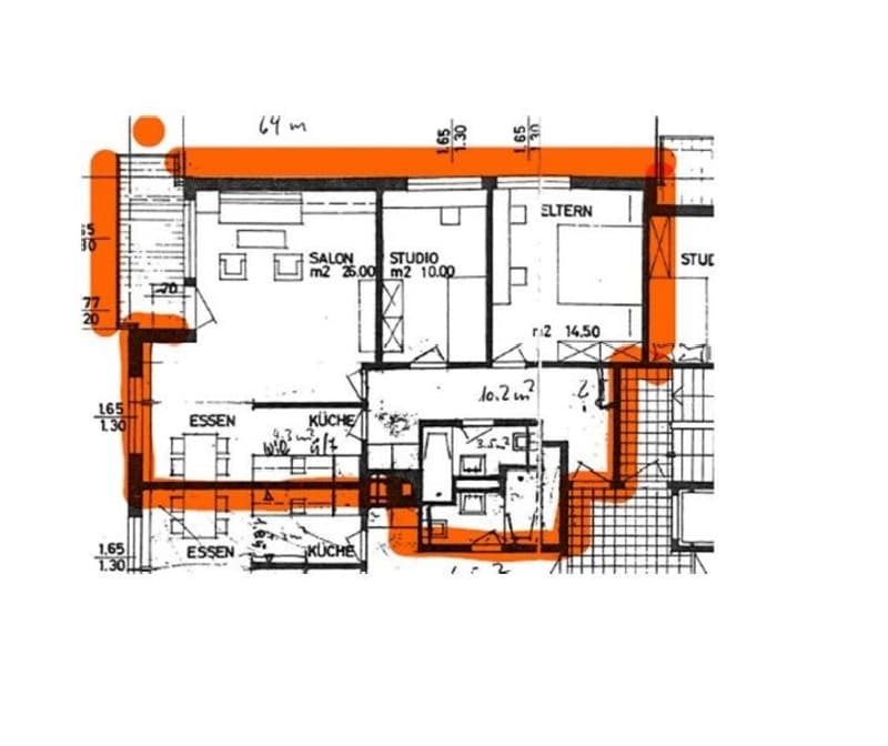 Grundrissplan