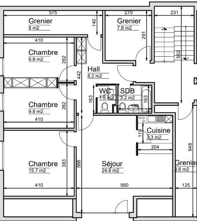 Grundrissplan