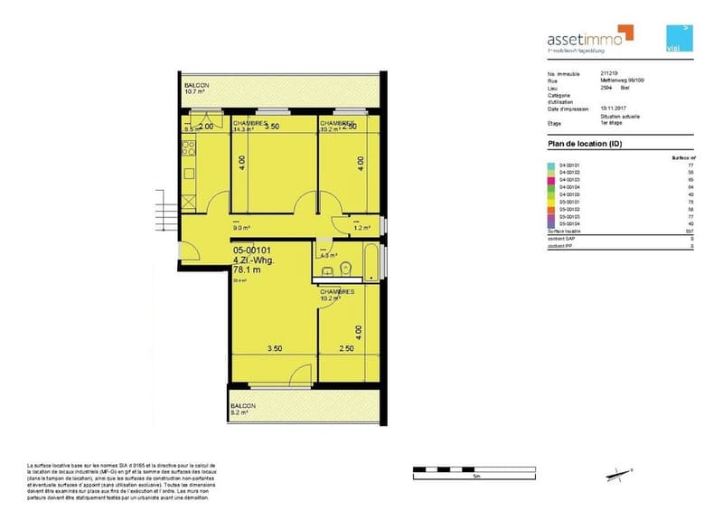 plan appartement